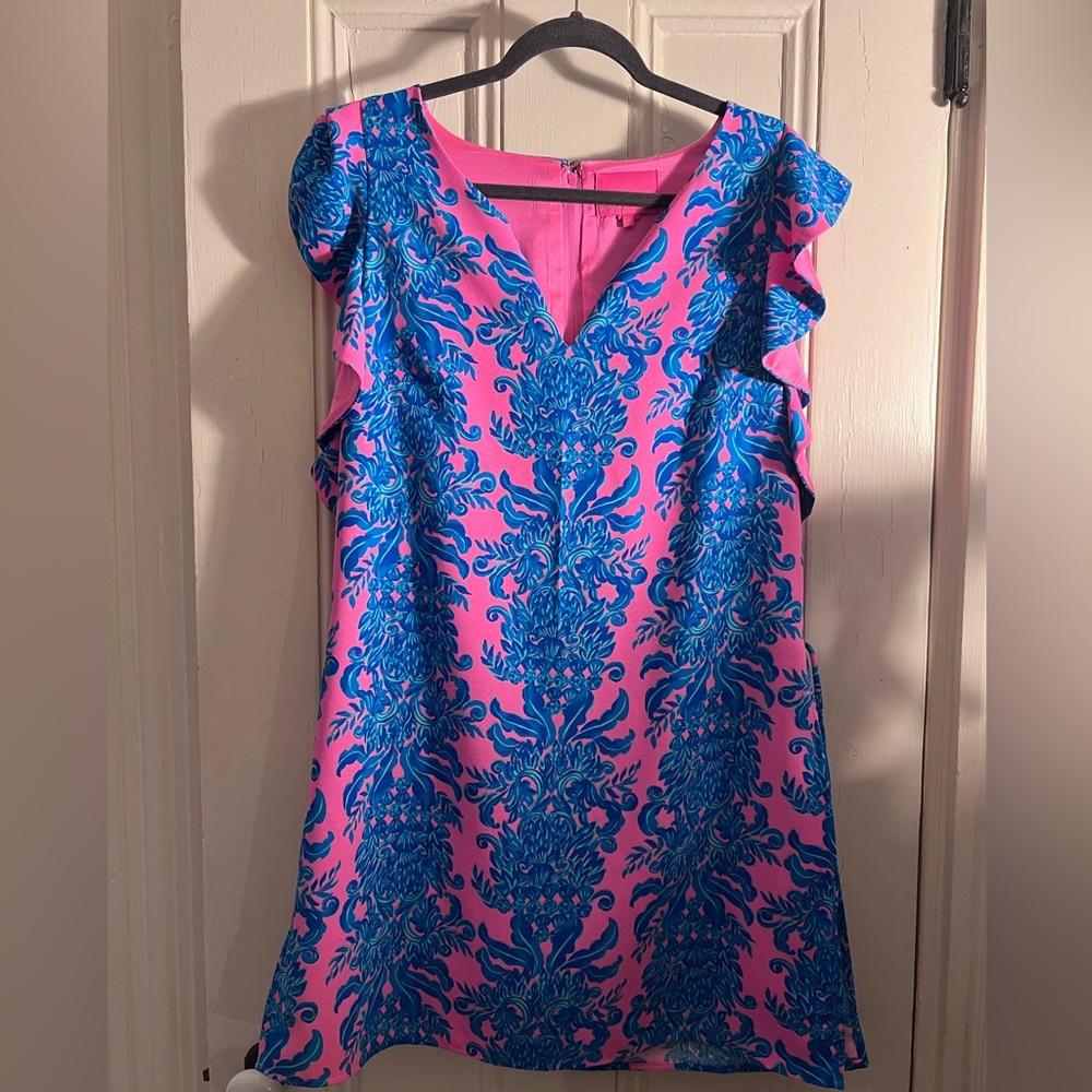 Lilly Pulitzer Dress (jumpsuit dress, shorts underneath) size 12